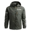 Black and Decker Exclusive Logo Waterproof Outdoor Jacket Carpenter QTCAP311224A2BD - Black