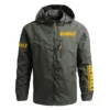 DeWalt Exclusive Logo Waterproof Outdoor Jacket Carpenter QTCAP311224A2DW - Khaki