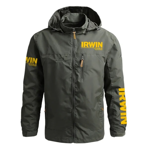 Irwin Tools Exclusive Logo Waterproof Outdoor Jacket Carpenter QTCAP311224A2IT - Army Green