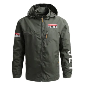 Jet Tools Exclusive Logo Waterproof Outdoor Jacket Carpenter QTCAP311224A2JT - Army Green