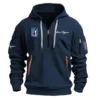 Ben Hogan Ryder Cup Exclusive Logo Fashion Hoodie Half Zipper HORC171224A01BHHHZ - Black