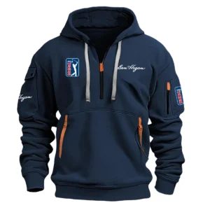 Ben Hogan PGA Tour Champions Exclusive Logo Hoodie Half Zipper HO041124A1BHPGA - Navy