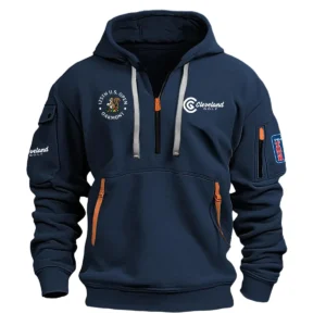 Cleveland Golf 125th U.S. Open Exclusive Logo Hoodie Half Zipper HO041124A1CLUSG - Navy