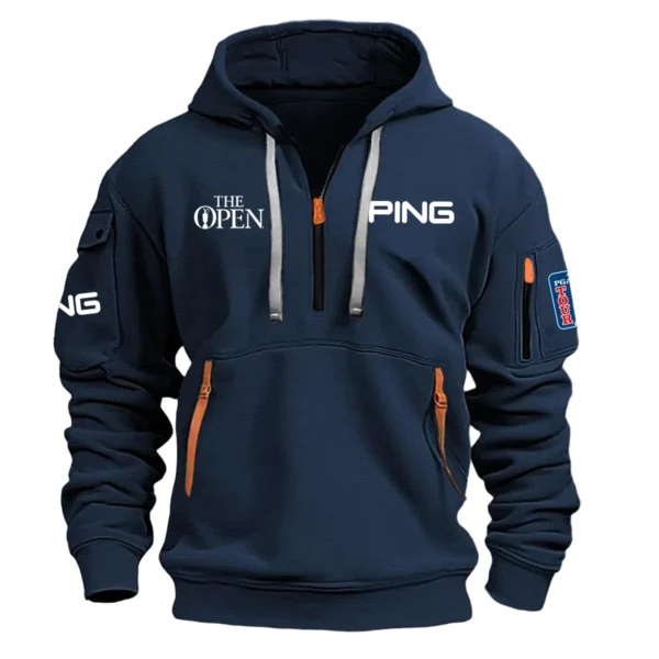 Ping The Open Championship Exclusive Logo Hoodie Half Zipper HO041124A1PITOP - Navy