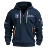 Sun Mountain Ryder Cup Exclusive Logo Fashion Hoodie Half Zipper HORC171224A01SMHHZ - Black