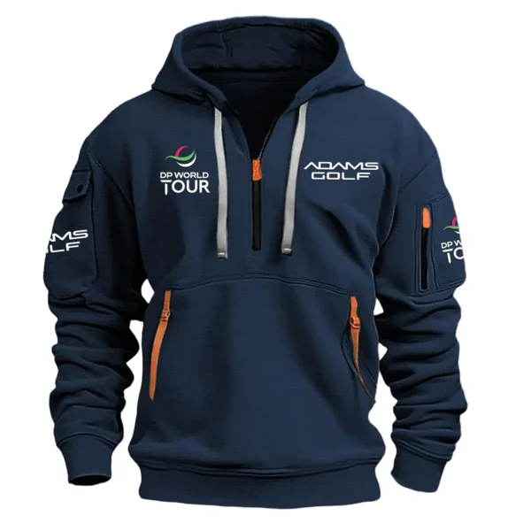 Special Release Adams Golf DP World Tour Hoodie Half Zipper HODP141124A01AG - Navy