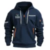 Special Release Bridgestone Golf Masters Tournament Hoodie Half Zipper HOMT041124A1BR - Black