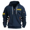 Jet Tools Exclusive Logo Hoodie Half Zipper Carpenter Fans Loves QTCAP020125A02JT - Black