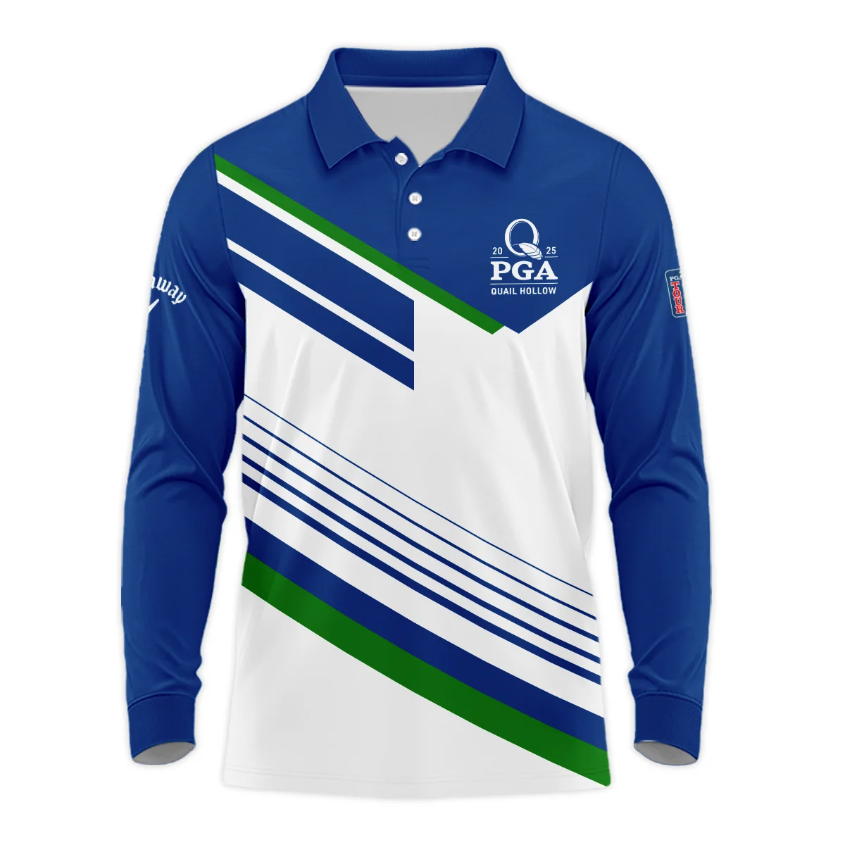 2025 PGA Championship Personalized Callaway Long Polo Shirt, Exclusive Product Moisture-Wicking, HOPGC131224A01CLWLPL