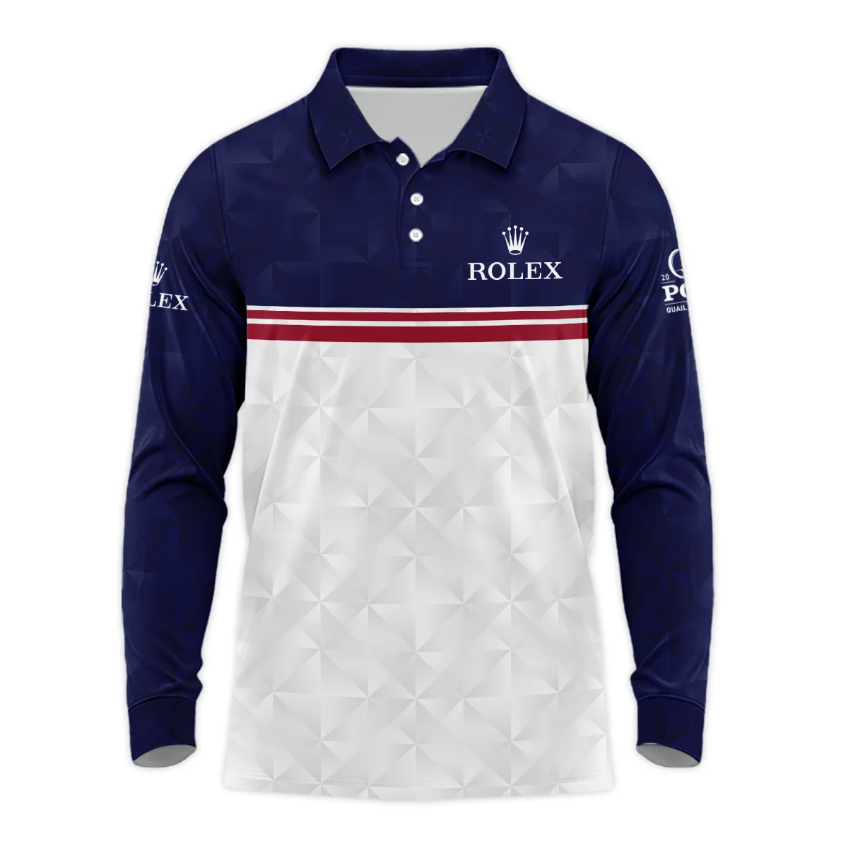 2025 PGA Championship Rolex Personalized Long Polo Shirt, Unique Style Moisture-Wicking, HOPGA281124A04ROXLPL