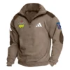 Adidas Masters Tournament Exclusive Logo Tactical Quarter-Zip Sweatshirt Gift For Loves HO100125A1MTAD - Dark Gray