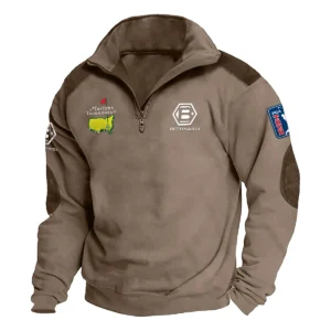 Bettinardi Golf Masters Tournament Exclusive Logo Tactical Quarter-Zip Sweatshirt Gift For Loves HO100125A1MTBG - Brown