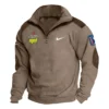 Nike Masters Tournament Exclusive Logo Tactical Quarter-Zip Sweatshirt Gift For Loves HO100125A1MTNK - Dark Gray