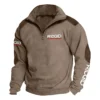 RIDGID Carpenter Exclusive Logo Tactical Quarter-Zip Sweatshirt Gift For Loves QTCAP180125A1RID - Dark Gray