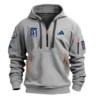 Adidas PGA Tour Champions Exclusive Logo Hoodie Half Zipper HO041124A1ADPGA - Khaki