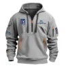 Cobra Golf PGA Tour Champions Exclusive Logo Hoodie Half Zipper HO041124A1CBPGA - Khaki