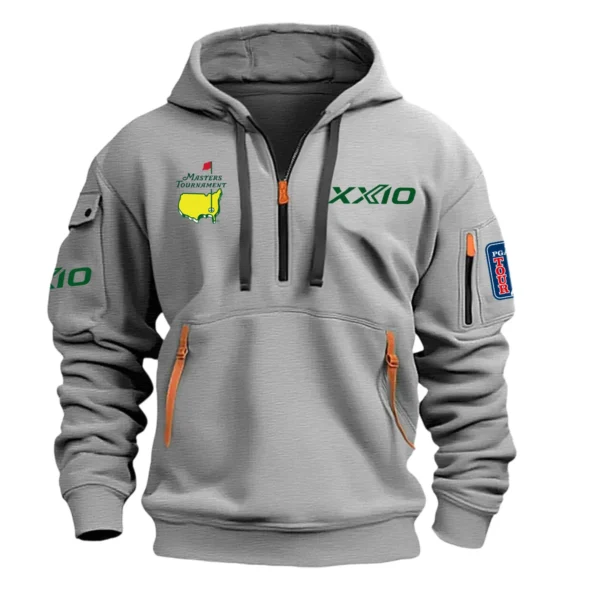 Special Release XXIO Masters Tournament Hoodie Half Zipper HOMT041124A1XX - Gray