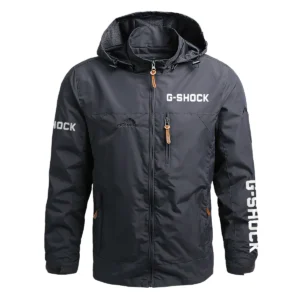 Casio G-Shock Exclusive Logo Waterproof Outdoor Jacket Carpenter QTCAP311224A2CGS - Gray