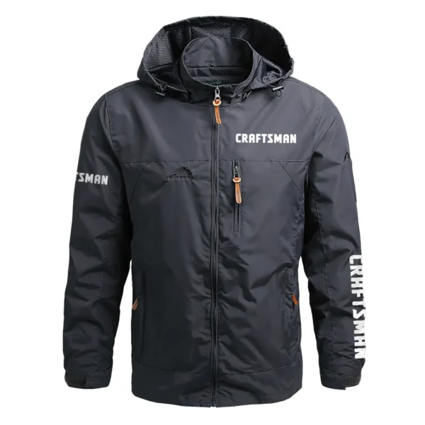 Craftsman Exclusive Logo Waterproof Outdoor Jacket Carpenter QTCAP311224A2CRA - Gray