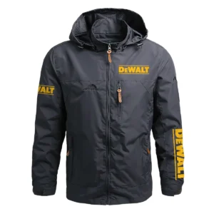 DeWalt Exclusive Logo Waterproof Outdoor Jacket Carpenter QTCAP311224A2DW - Gray