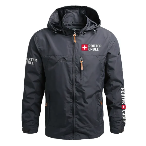 Porter-Cable Exclusive Logo Waterproof Outdoor Jacket Carpenter QTCAP311224A2PC - Gray