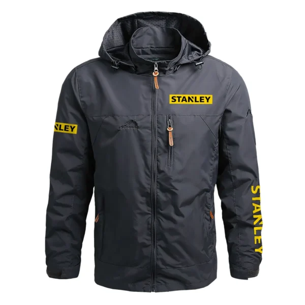 Stanley Exclusive Logo Waterproof Outdoor Jacket Carpenter QTCAP311224A2STA - Gray