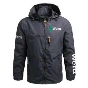 Wera Exclusive Logo Waterproof Outdoor Jacket Carpenter QTCAP311224A2WE - Gray