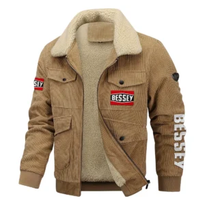 Bessey Tools Exclusive LogoThickened Corduroy Jacket Carpenter QTCAP020125A01BT - Khaki