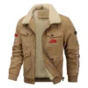 Diamondback Exclusive LogoThickened Corduroy Jacket Carpenter QTCAP020125A01DIA - Gray