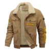 DeWalt Exclusive LogoThickened Corduroy Jacket Carpenter QTCAP020125A01DW - Gray