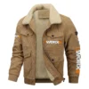 Worx Exclusive LogoThickened Corduroy Jacket Carpenter QTCAP020125A01WOR - Gray