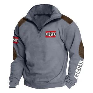 Bessey Tools Carpenter Exclusive Logo Tactical Quarter-Zip Sweatshirt Gift For Loves QTCAP180125A1BT - Dark Gray