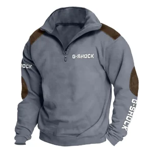 Casio G-Shock Carpenter Exclusive Logo Tactical Quarter-Zip Sweatshirt Gift For Loves QTCAP180125A1CGS - Dark Gray