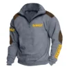 DeWalt Carpenter Exclusive Logo Tactical Quarter-Zip Sweatshirt Gift For Loves QTCAP180125A1DW - Military Green