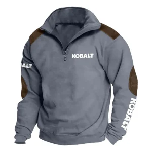 Kobalt Carpenter Exclusive Logo Tactical Quarter-Zip Sweatshirt Gift For Loves QTCAP180125A1KO - Dark Gray