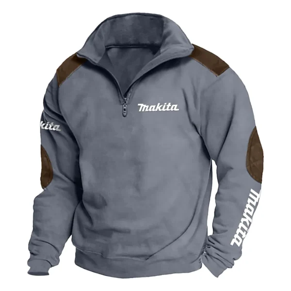 Makita Carpenter Exclusive Logo Tactical Quarter-Zip Sweatshirt Gift For Loves QTCAP180125A1MAK - Dark Gray