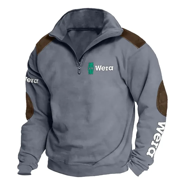 Wera Carpenter Exclusive Logo Tactical Quarter-Zip Sweatshirt Gift For Loves QTCAP180125A1WE - Dark Gray