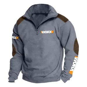 Worx Carpenter Exclusive Logo Tactical Quarter-Zip Sweatshirt Gift For Loves QTCAP180125A1WOR - Dark Gray