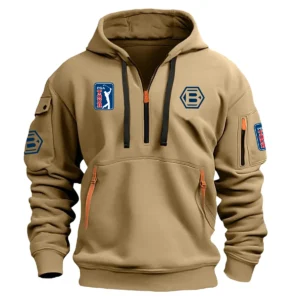 Bettinardi Golf PGA Tour Champions Exclusive Logo Hoodie Half Zipper HO041124A1BGPGA - Khaki