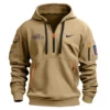 Nike The Open Championship Exclusive Logo Hoodie Half Zipper HO041124A1NKTOP - Gray