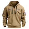 Under Armour The Open Championship Exclusive Logo Hoodie Half Zipper HO041124A1UATOP - Gray