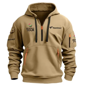 Special Release Tourstage DP World Tour Hoodie Half Zipper HODP141124A01TOU - Khaki