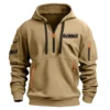 DeWalt Exclusive Logo Hoodie Half Zipper Carpenter Fans Loves QTCAP020125A02DW - Gray