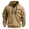 Kobalt Exclusive Logo Hoodie Half Zipper Carpenter Fans Loves QTCAP020125A02KO - Gray