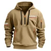 RIDGID Exclusive Logo Hoodie Half Zipper Carpenter Fans Loves QTCAP020125A02RID - Navy