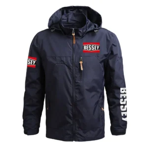 Bessey Tools Exclusive Logo Waterproof Outdoor Jacket Carpenter QTCAP311224A2BT - Blue