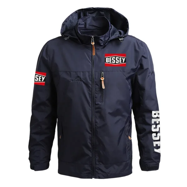 Bessey Tools Exclusive Logo Waterproof Outdoor Jacket Carpenter QTCAP311224A2BT - Blue