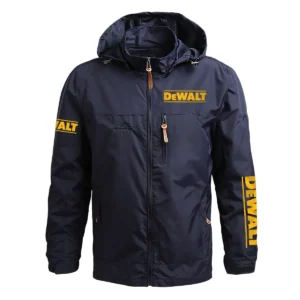 DeWalt Exclusive Logo Waterproof Outdoor Jacket Carpenter QTCAP311224A2DW - Blue