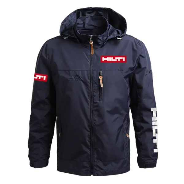 Hilti Exclusive Logo Waterproof Outdoor Jacket Carpenter QTCAP311224A2HIL - Blue