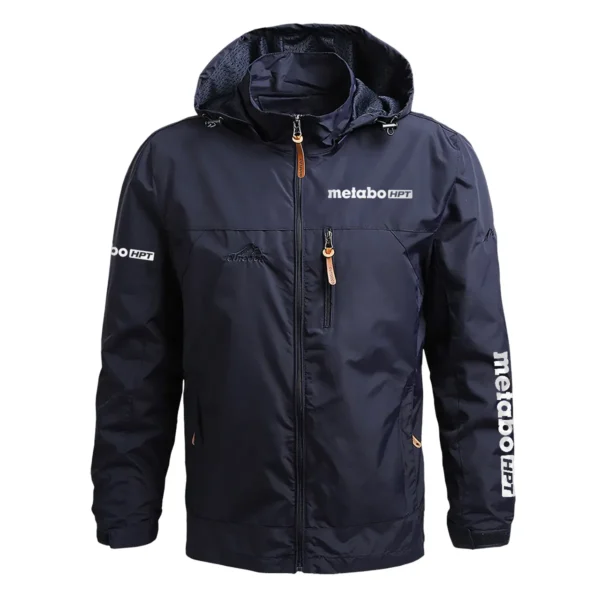 Metabo HPT Exclusive Logo Waterproof Outdoor Jacket Carpenter QTCAP311224A2HPT - Blue